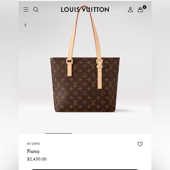 Louis Vuitton Cabas Piano Tote with COA - Picture 11 of 16